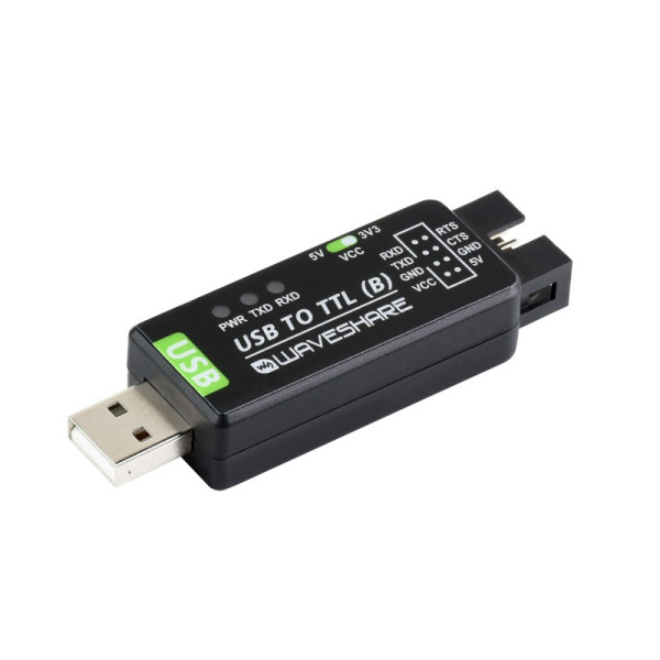 Industrial USB TO TTL Converter, Original CH343G Onboard, Multi Protection & Systems Support  Industrial USB TO TTL Converter, Original CH343G Onboard, Multi Protection & Systems Support