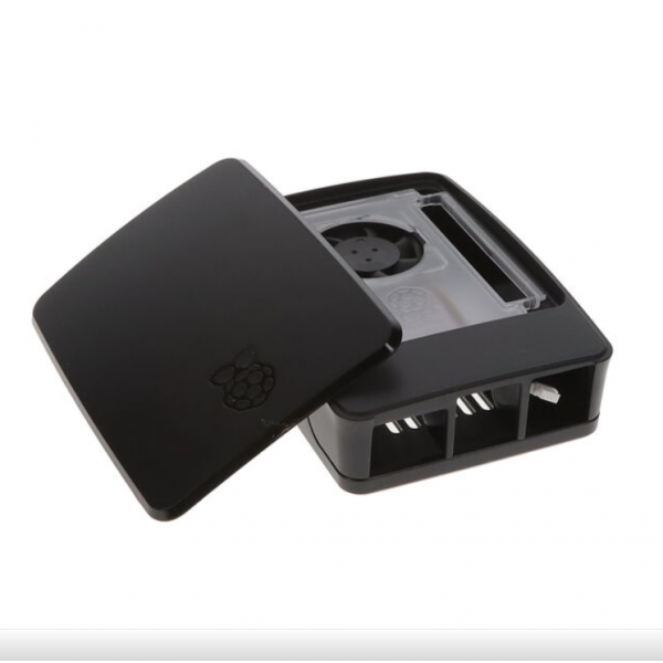 Raspberry Pi Case for Pi 5 Black/Grey 
