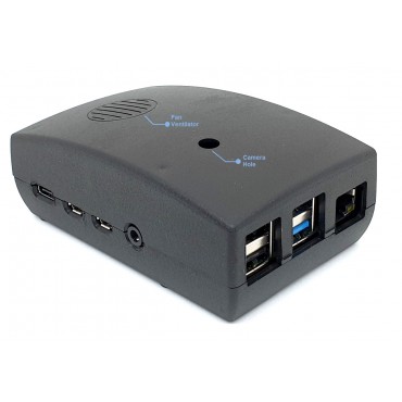 Raspberry Pi 4 Case with Fan
