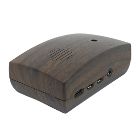 Raspberry Pi 4 Case with FAN - Model H1 (Privision to fit Camera inside) Wooden Finish Raspberry Pi 4 Case with FAN - Model H1 (Privision to fit Camera inside) Wooden Finish