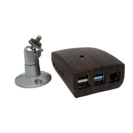 Raspberry Pi 4 Case with FAN - Model H1 (Privision to fit Camera inside) Wooden Finish Raspberry Pi 4 Case with FAN - Model H1 (Privision to fit Camera inside) Wooden Finish