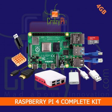 Raspberry Pi 4 Starter Complete Kit Raspberry Pi 4 Starter Complete Kit