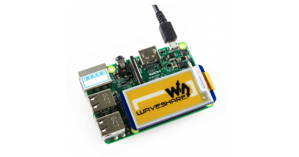2.13inch ePaper Hat for Raspberry Pi