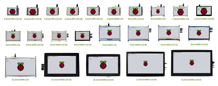 Raspberry Pi Touchscreen Displays